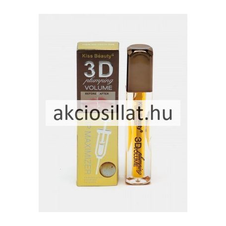 Kiss Beauty Lip Maximizer 3D Plumping Volume Gold ajakdúsító 5.5ml