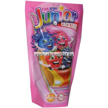 Junior pink berry szeder üdítőital 200ml