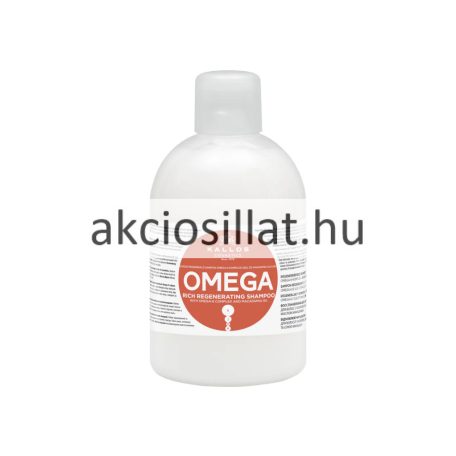 Kallos Kjmn Omega sampon Omega-6 komplex-szel és makadámia olajjal 1000ml