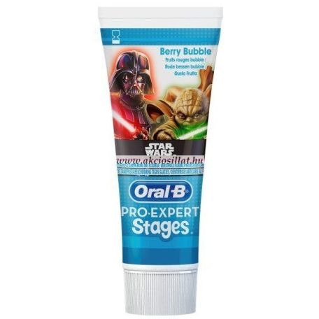 Oral-B-Pro-Expert-Stages-Fogkrem-Berry-Bubble-Star-Wars-75-ml