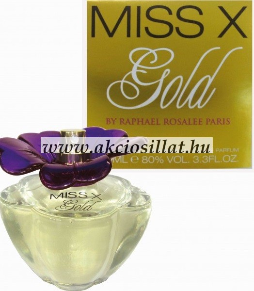 Rosalee Miss X Gold parfüm rendelés - Olcsó parfüm parfüm u
