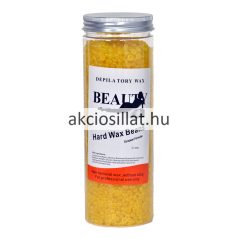   Depilatory Wax Beauty Hard Wax Beans Lemon Citromos Gyanta Gyöngy 400g