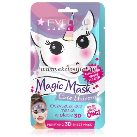 Eveline-Magic-Mask-Cute-Unicorn-tisztito-textil-arcmaszk