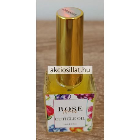 Rose Nails Cuticle Oil Orange Narancs illatú körömágy olaj 15ml