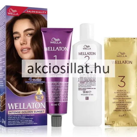 Wella Wellaton tartós intenzív krémhajfesték 4/15 alkonyat középbarna 50ml