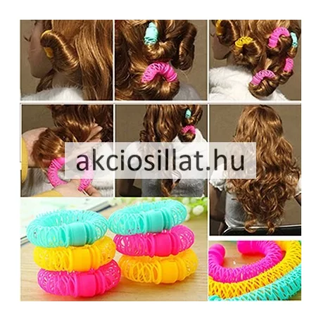 Fashion Spiral Hair Rollers hajcsavaró 8db