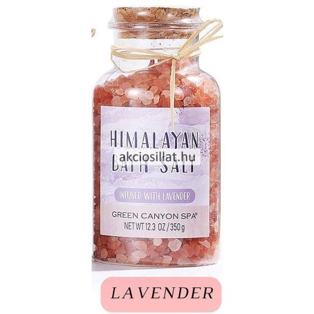 Green Canyon Spa Himalayan Levander fürdősó 350g