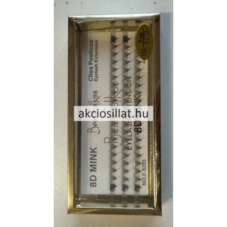 Beautiful Kiss műszempilla tincses 8mm 60db