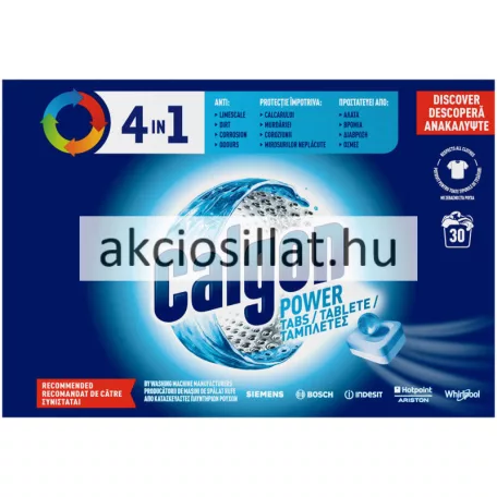 Calgon 4in1 Power Vízlágyító tabletta 30 db