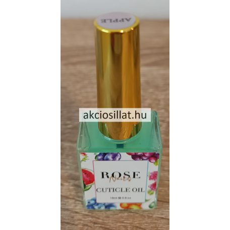 Rose Nails Cuticle Oil Apple Alma illatú körömágy olaj 15ml