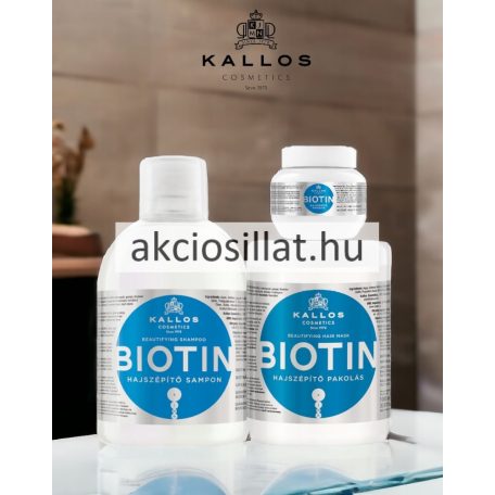 Kallos Kjmn Biotin hajszépítő hajpakolás 1000ml