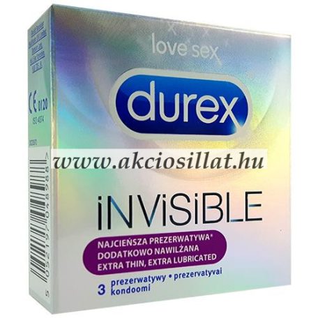 Durex-Invisible-Extra-Lubricated-vekony-ovszer-extra-sikositassal-3db