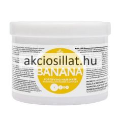   Kallos Kjmn Banán Hajerősítő Hajpakolás multivitamin komplex-szel 500ml
