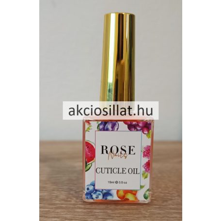 Rose Nails Cuticle Oil Cherry Cseresznye illatú körömágy olaj 15ml