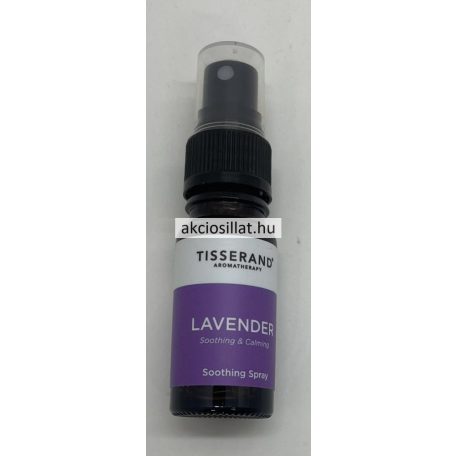 Tisserand Aromatherapy Lavender Soothing Spray 9ml (100%-ban természetes tisztaságú)