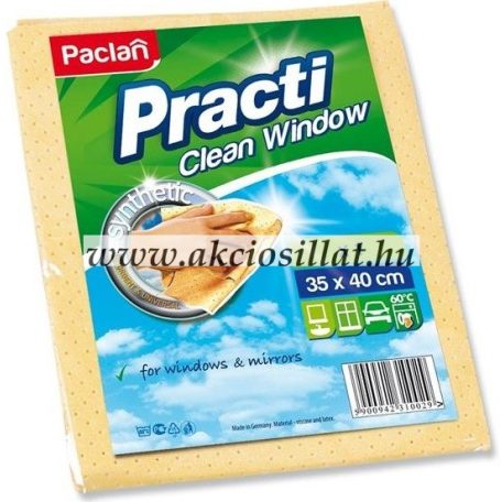 Paclan-Practi-Clean-Window-Ablak-Torlokendo-Mikrolyukas-35x40cm