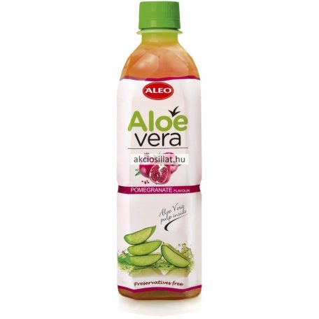 ALEO Pomegranate Aloe Vera ital (30%) gránátalma ízű 500ml
