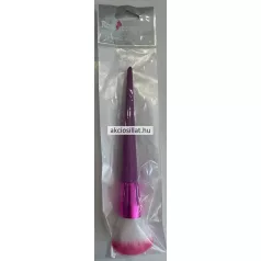  Rose Cosmetics Csillámos smink púder ecset nagy sötét pink