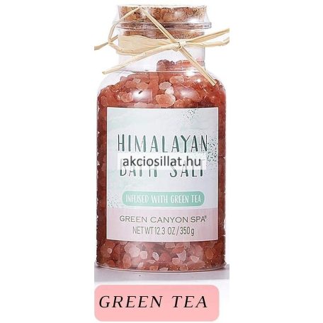 Green Canyon Spa Himalayan Green Tea fürdősó 350g