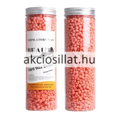   Depilatory Wax Beauty Hard Wax Beans Rose Rózsás Gyanta Gyöngy 400g