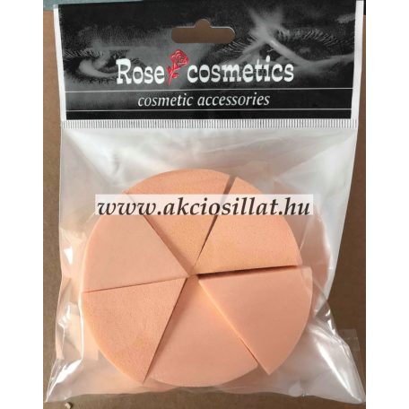 Rose-Cosmetics-Kozmetikai-szivacs-6db-os-natur-szinu-haromszog-alaku