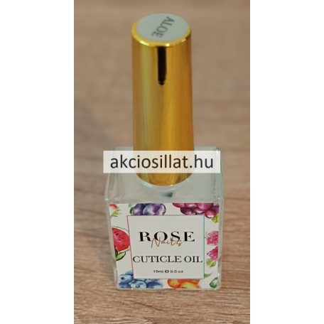 Rose Nails Cuticle Oil Aloe vera illatú körömágy olaj 15ml