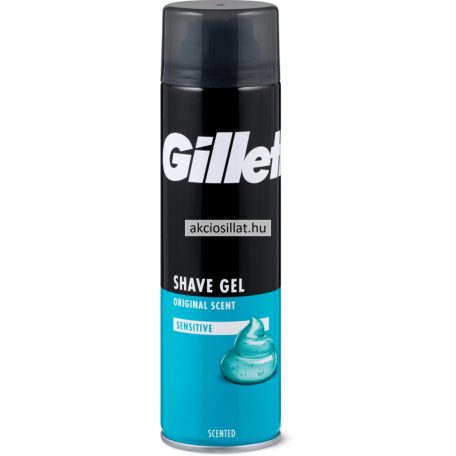 Gillette Sensitive borotvagél 200ml