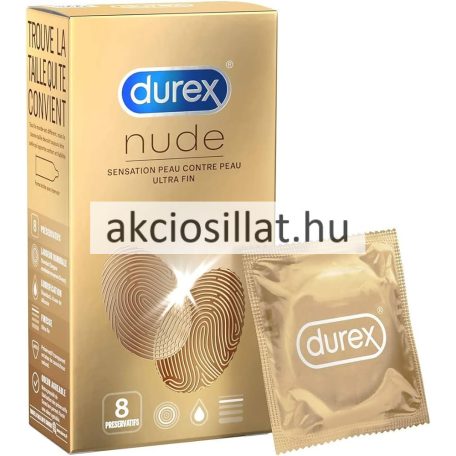 Durex Nude Original óvszer 8db