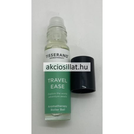 Tisserand Aromatherapy Travel Ease Roller Ball 10ml (100%-ban természetes tisztaságú)