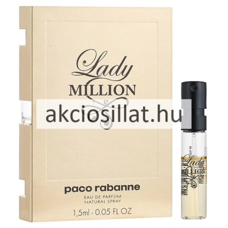 Paco Rabanne Lady Million * EDP 1.5ml női illatminta