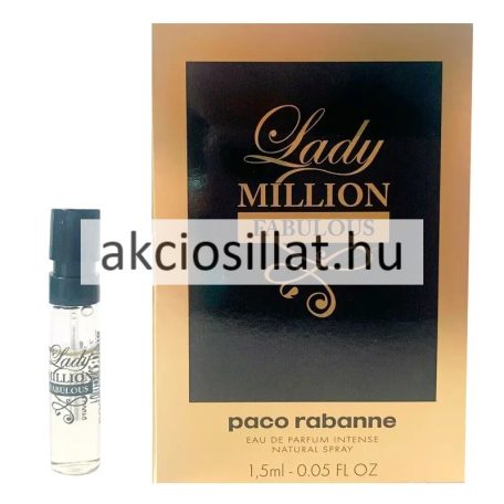 Paco Rabanne Lady Million Fabulous EDP 1.5ml női illatminta