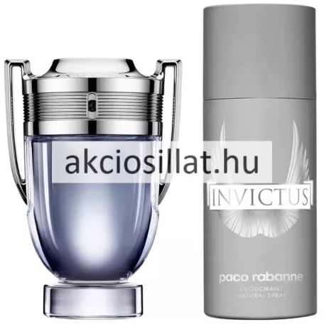 Paco Rabanne Invictus ajándékcsomag ( EDT 100ml + Dezodor 150ml )