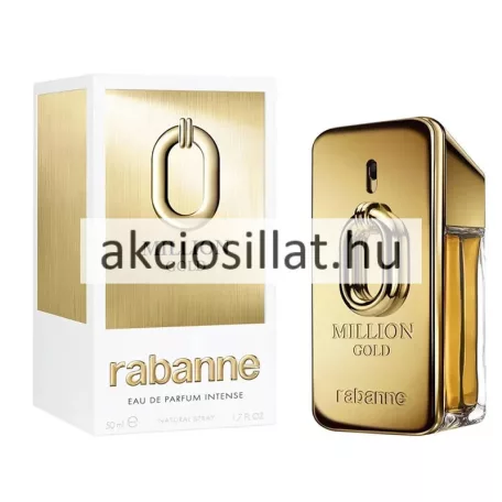 Paco Rabanne Million Gold Eau De Parfum Intense 50ml férfi parfüm