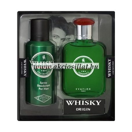 Evaflor-Whisky-Origin-ajandekcsomag-EDT-100ml-dezodor-150ml