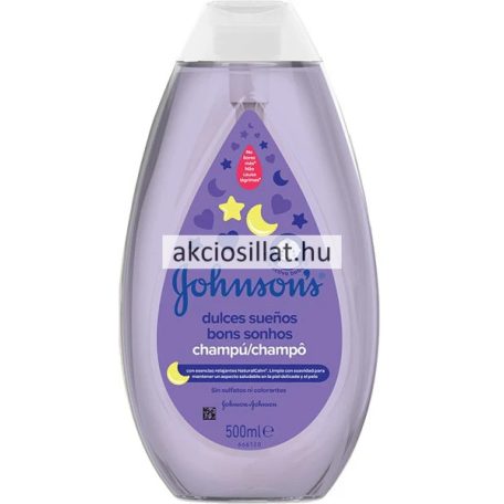 Johnson's Baby Bedtime nyugtató sampon 500ml