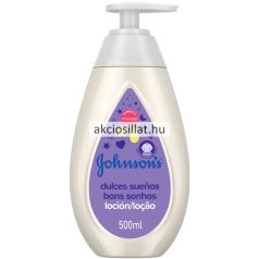 Johnson's Baby Bedtime pumpás testápoló 500ml