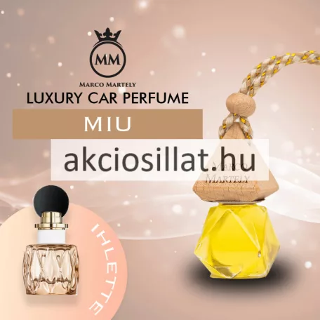 Marco Martely Miu autóillatosító 7ml - Miu Miu Miutine