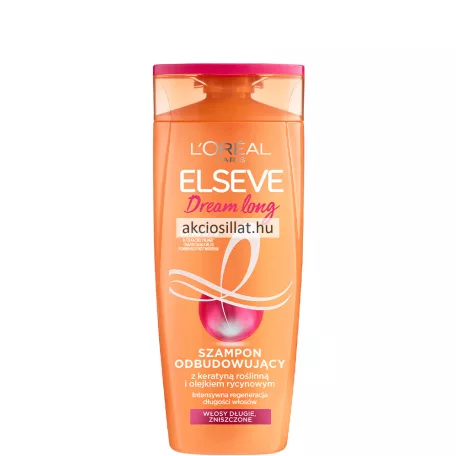 L'Oréal Elseve Dream Long Sampon hosszú, igénybevett hajra 400ml