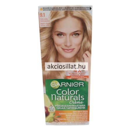 Garnier Color Naturals krémhajfesték 9.1 nagyon világos hamvas szőke