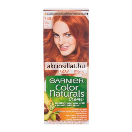 Garnier Color Naturals krémhajfesték 7.40 érzéki rézvörös