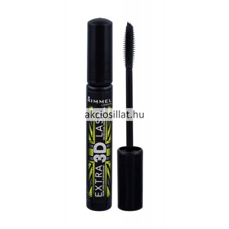 Rimmel London Extra 3D Lash Extreme Black szempillaspirál 8ml