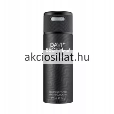David Beckham Respect férfi dezodor testspray 150ml fekete hullámmintás flakonban