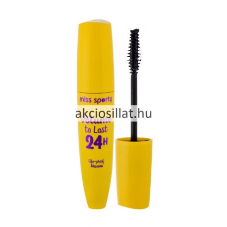 Miss Sporty Volume to Last 24H Lasting Black szempillaspirál 12ml