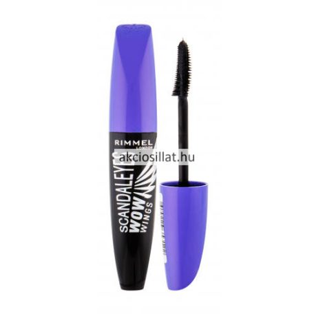 Rimmel London Scandaleyes Wow Wings Szempillaspirál 003 Extreme Black 12ml