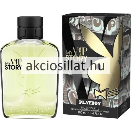 Playboy My VIP Story EDT 100ml Férfi parfüm