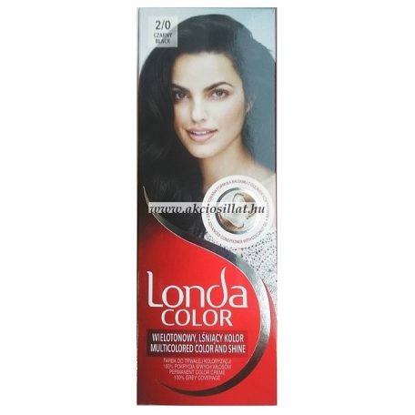 Londa Color hajfesték 2/0 (11) fekete