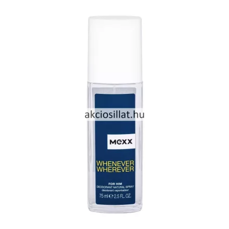 Mexx Whenever Wherever for Him Deo Natural Spray 75ml