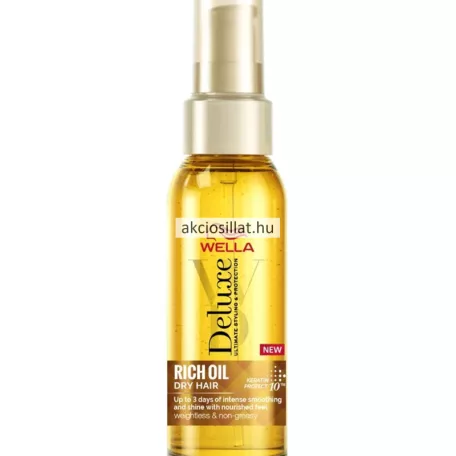 Wella Deluxe Rich hajolaj száraz hajra 100ml