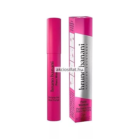 Bruno Banani Pure Woman Perfume Pen 3g Női Parfüm Toll