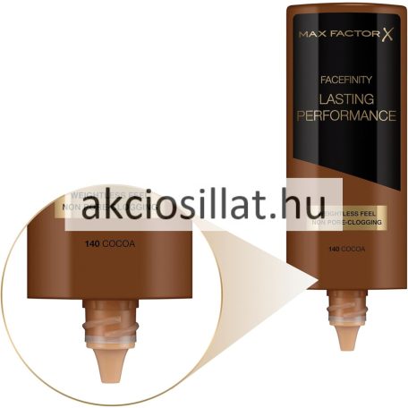 Max Factor Facefinity Lasting Performance Folyékony Alapozó 140 Cocoa 35ml